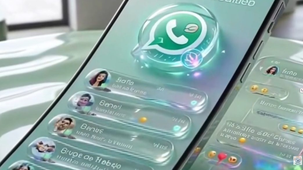 whatsapp iquidglass